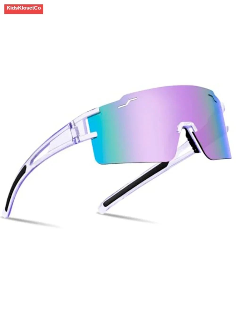 UV400 Protection Polarized Sports Sunglasses Rimless Cycling Glasses